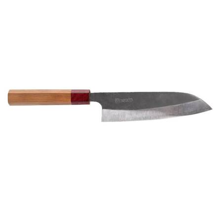 Nóż Santoku BLACK HAMMER dł. 16,5 cm | KASUMI K-KSA-100