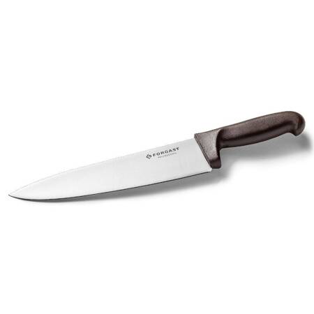 Nóż kuchenny HACCP brązowy dł. 24 cm | FORGAST FG01803