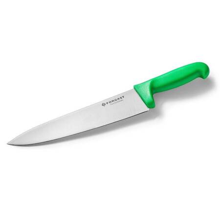 Nóż kuchenny HACCP zielony dł. 24 cm | FORGAST FG01802
