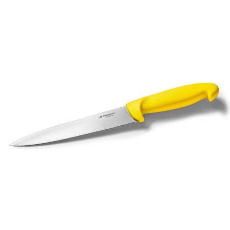 Nóż kuchenny HACCP żółty dł. 18 cm | FORGAST FG01845
