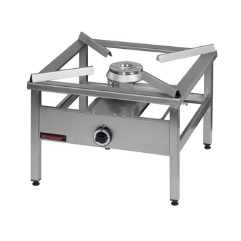 Taboret gastronomiczny gazowy 1-palnikowy | KROMET 000.TG-1