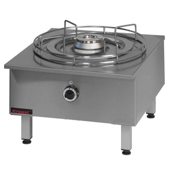 Taboret gastronomiczny gazowy 1-palnikowy | KROMET 000.TG-1F