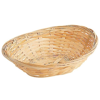 Koszyczek na pieczywo owalny, bambusowy, 20x15.5x7 cm | CONTACTO 4885/200