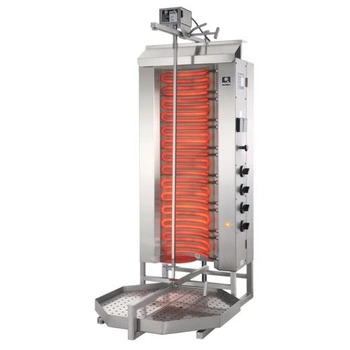 Gyros (kebab) elektryczny, 80 kg, 10.5 kW | POTIS E-4