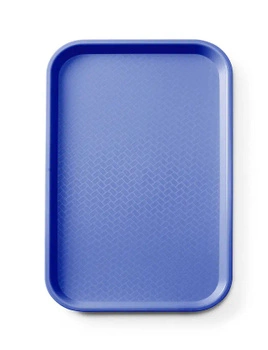 Taca fast food GN 1/1, dł. 53 cm - niebieska | AMERBOX 878569