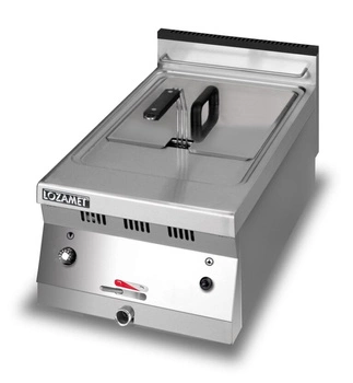 Frytownica gazowa nastawna, 40x70x28 cm, 6,6 kW, 11 l | LOZAMET L700.FG400-11