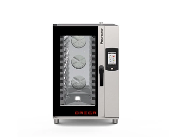 Piec konwekcyjno-parowy elektryczny Omega 12 GN 1/1, panel dotykowy, 16,1 kW, 400 V| PROFICHEF PCO211012
