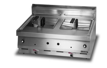 Frytownica gazowa nastawna, 80x65x27 cm, 13,2 kW | LOZAMET LGF224