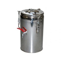 Termos na płyny stalowy z kranem TMK-20 | REDFOX 00001865